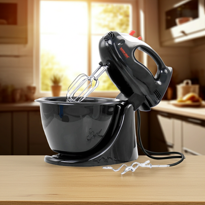 Better Chef 200 Watt Stand/Hand Mixer with Mixing Bowl