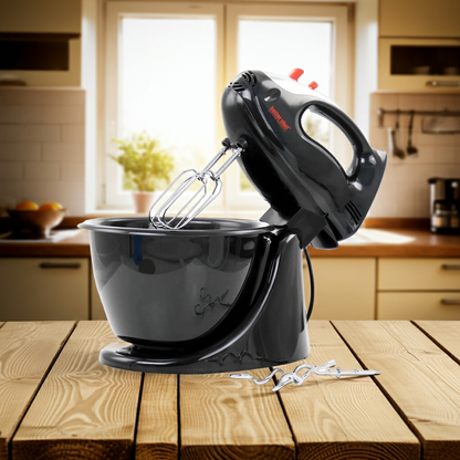 Better Chef 200 Watt Stand/Hand Mixer with Mixing Bowl