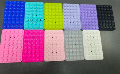 Silicone Double-Sided Suction Cup Phone Case Detachable Mount, Sticky Phone Grip with Higher Suction Power for Iphone, Hands-Free Phone Accessories Holder for Selfies and Videos